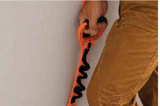 Carrying a sheet of drywall